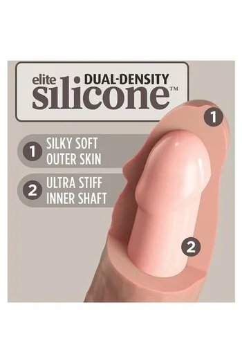 Kit Imbracatura Regolabile Elite Deluxe con Anello con Testicoli e Dildo 20.3 cm
