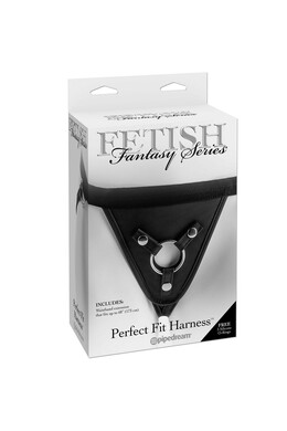 Adjustable Strap-On Harness with Interchangeable Rings