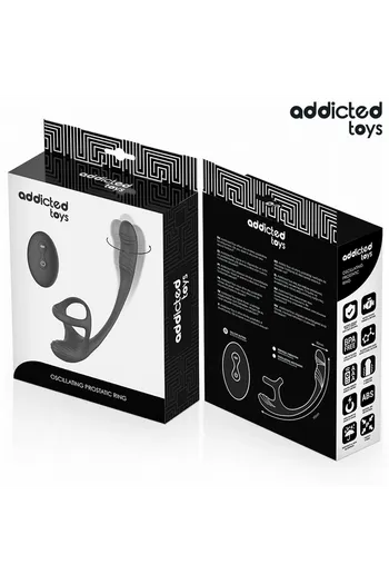 Plug Anale Vibrante con Rotazione 360° e Stimolatore Testicoli