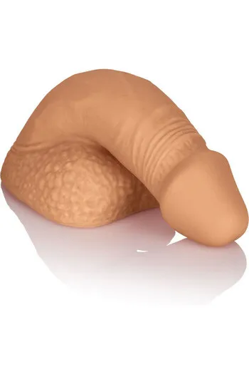 Silicone Packing Penis 12.75 cm Caramel