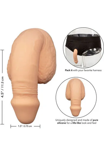 Silicone Packing Penis 12.75 cm Flesh