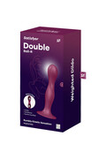 Double Ball-R Dildo in Silicone Granato