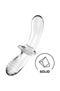 Double Crystal Dildo Trasparente