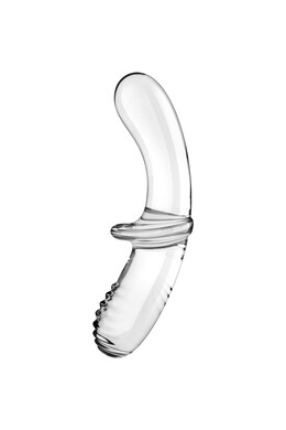 Double Crystal Dildo Transparent