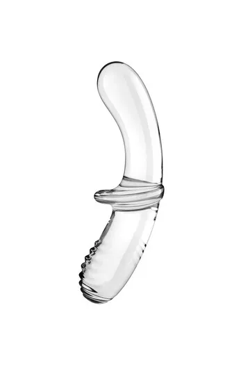 Double Crystal Dildo Transparent