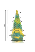 Cetus Dildo Tentacolo Verde Grande