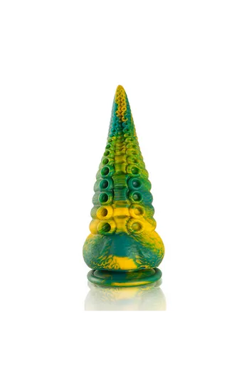 Cetus Dildo a Tentacolo Verde Taglia Piccola