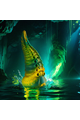 Cetus Dildo a Tentacolo Verde Taglia Piccola