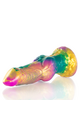 Iris Dildo with Rainbow Testicles