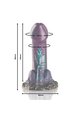 Basilisk Scaly Dildo Small