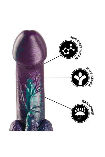 Basilisk Scaly Dildo Small