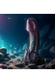 Basilisk Scaly Dildo Small