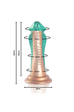 Python Dildo Cobra Green
