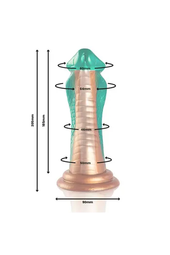 Python Dildo Cobra Green