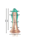 Python Dildo Cobra Green