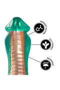 Python Dildo Cobra Green