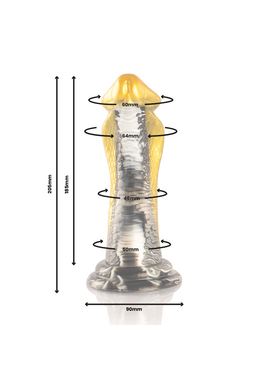 Drakon Dildo Yellow Cobra