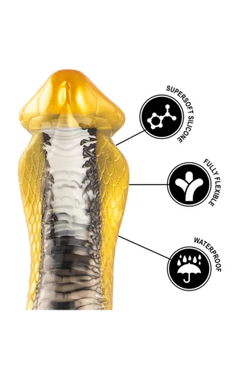 Drakon Dildo Yellow Cobra