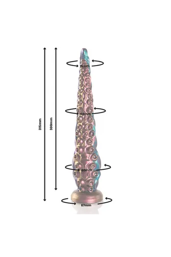 Charybdis Fine Tentacle Dildo Large Size