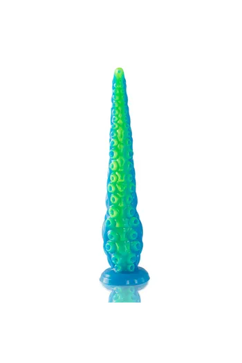 Scylla Dildo a Tentacolo Sottile Fluorescente Grande