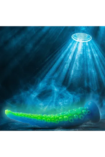 Scylla Dildo a Tentacolo Sottile Fluorescente Grande