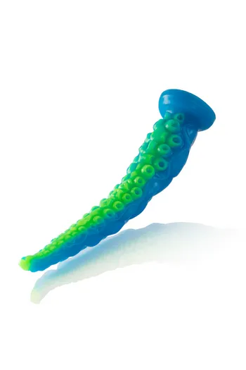 Scylla Fluorescent Thin Tentacle Dildo Small Size