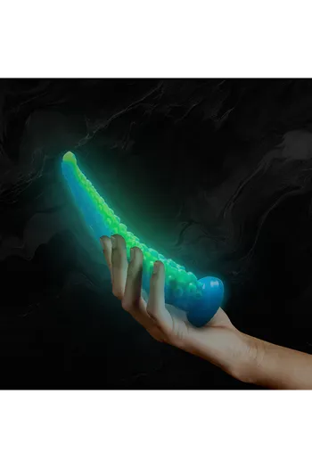 Scylla Fluorescent Thin Tentacle Dildo Small Size