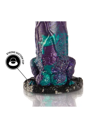 Basilisk Dildo Squamato Grande in Silicone