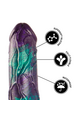 Basilisk Dildo Squamato Grande in Silicone