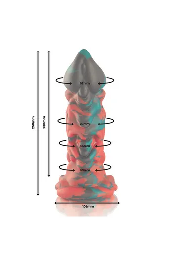 Phobos Dildo in Silicone Grande