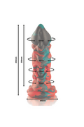 Phobos Dildo in Silicone Grande