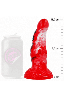 Agnis Dildo Crimson Fire