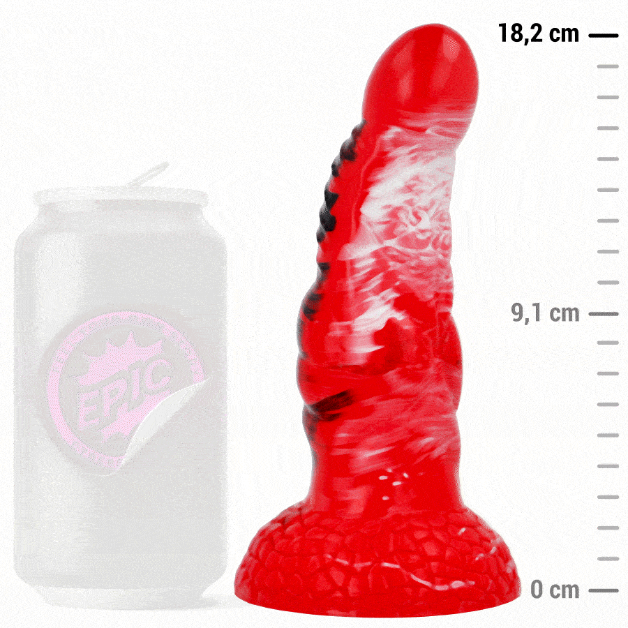 Agnis Dildo Crimson Fire