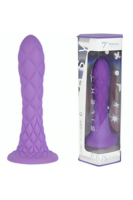 Dreamy Dildo Fantasy in Silicone Liquido Termoreattivo Viola 18.5 cm