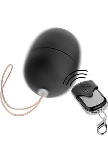 Ovetto Vibrante con Telecomando S Nero