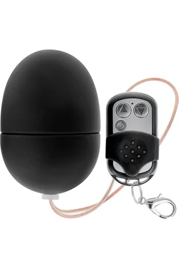 Ovetto Vibrante con Telecomando S Nero