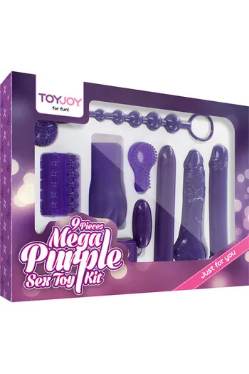 Just For You Mega Purple Sex Toy Kit