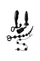 Anal Fantasy Elite Collection Kit Fantasia Anale per Principianti Nero