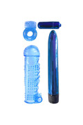 Kit per Coppie Ultimate Pleasure Blu