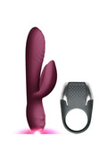 Lamour Kit Vibratore Rabbit + Anello per Pene LED