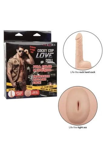 Cocky Cop Inflatable Love Doll