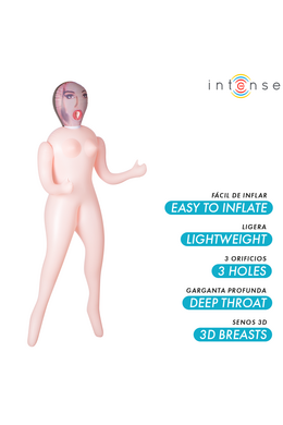 Monique Inflatable Doll with Three Orifices