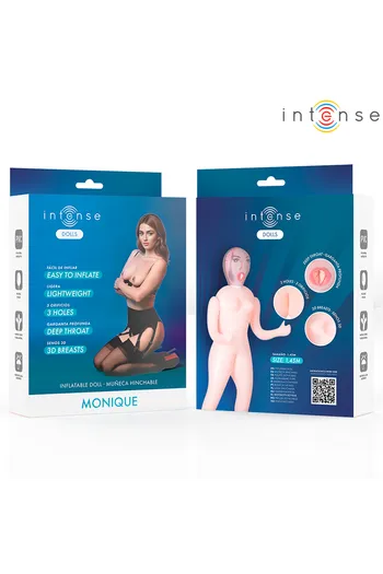 Monique Bambola Gonfiabile con Tre Orifizi