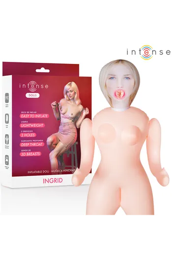 Ingrid Inflatable Doll with Three Orifices
