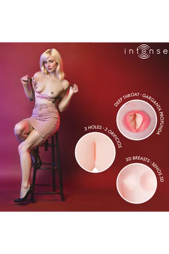 Ingrid Bambola Gonfiabile con Tre Orifizi