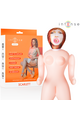 Scarlett Inflatable Doll with Three Orifices