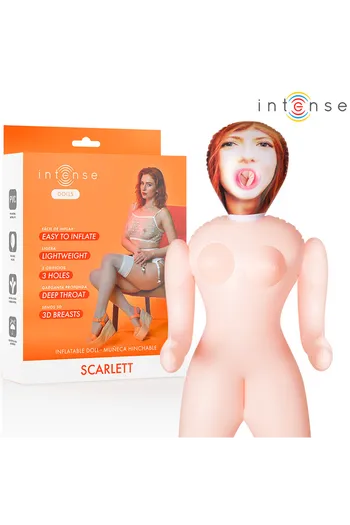 Scarlett Bambola Gonfiabile con Tre Orifizi