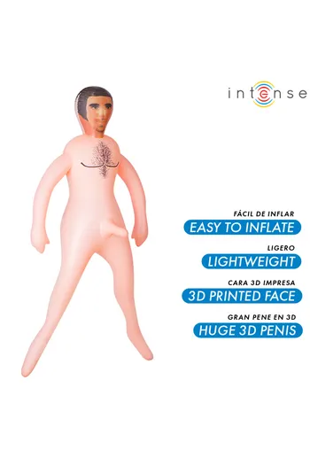 Anthony Male Inflatable Doll with 3D Penis