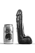 Dildo Realistico Nero Morbido 20 cm