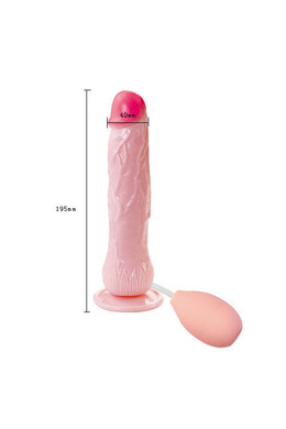 Eros Dildo Realistico con Funzione Eiaculazione e Ventosa